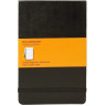 Блокнот MOLESKINE Reporter Soft Pocket, нелинованный, 9×14 см, чёрный QP813