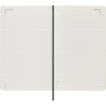 Ежедневник MOLESKINE CLASSIC SOFT, датированный, 400стр., в линейку, Large, зеленый DSK1512DC3