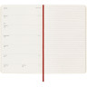 Еженедельник MOLESKINE LE ALICE IN WONDERLAND WKNT LARGE DAL12WN3DY23 белый/красный