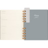 Еженедельник MOLESKINE SPIRAL XXL DHSPBK512MWH7Y23 черный